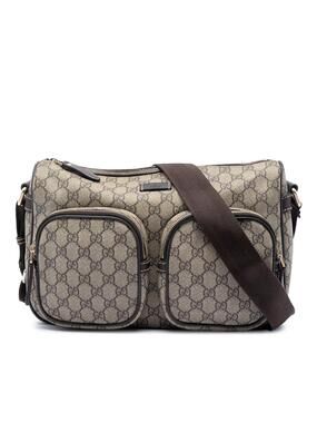Gucci Double Pocket Messenger Bag Gg #274834G76B